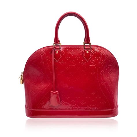 louis vuitton pelle lucida rossa e bianca|Louis Vuitton scatole.